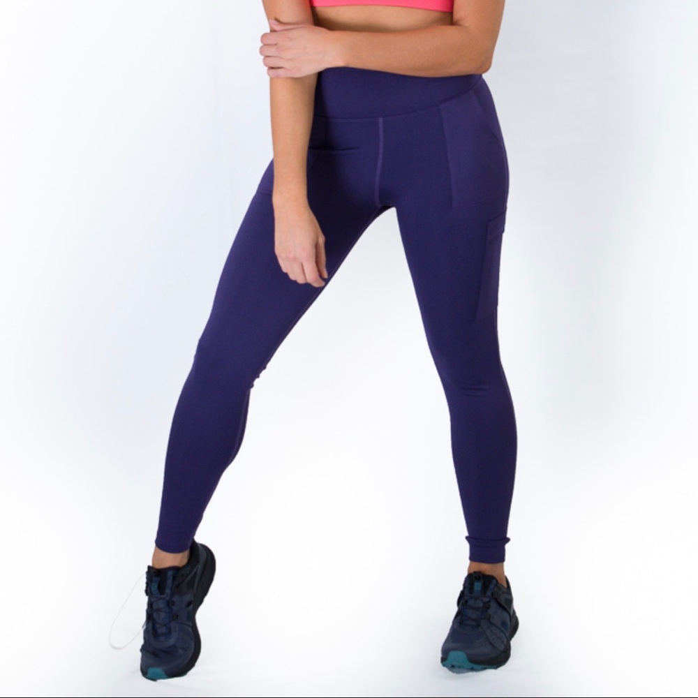 Cerinic Hiking Cargo Leggings Deep Amethyst
